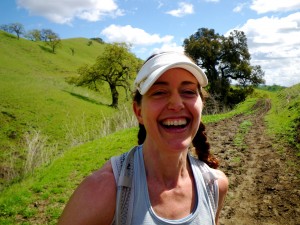 Around mile 29 at Macedo Ranch, I handed my camera to Suzie Lister and laughed because I wasn't expecting her to take such a close-up.