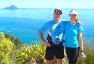 Morgan and me running last week on the North Island of New Zealand. A year ago, I never imagined we'd end the year here!